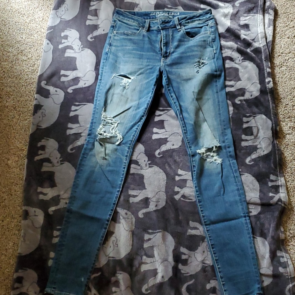 AMERICAN EAGLE 8 x-long jeggings